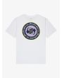 Quiksilver camiseta EV Duality blanca para hombre vista trasera