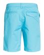 Bermudas tipo chino Quiksilver Everyday 20" azules para hombre posterior