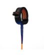 Invento para tabla de surf FCS 6' All Round Essential Leash naranja y azul marino posterior