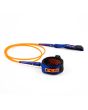 Invento para tabla de surf FCS 6' All Round Essential Leash naranja y azul marino correa