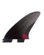 Quillas para tabla de surf FCS II H4 M Smoke Tri Fins large