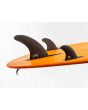 Quillas Feather Fins Single US + Side Bytes 2+1 Negras Futures set up