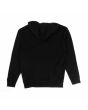 Vista trasera de Sudadera Florence Marine X Logo Hoodie negra para hombre con capucha y logo frontal