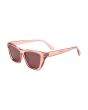 Gafas de sol I-SEA Cate Watermelon con lentes polarizadas Plum para mujer detalle logo dorado en la patilla