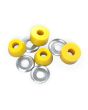Gomas para eje de Skate Independent Standard Cylinder Cushions Super Hard 96A Amarillas