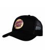 Gorra de malla Santa Cruz Wagon Dot Negra