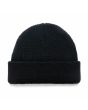 Gorro de lana mezclada Florence Marine X Burgee Wool Negro para hombre posterior