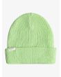 Gorro de punto Roxy Island Fox Verde para mujer