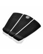 Grip para tablas de surf Dreded Micro Texture Tail Pad 3PC en color negro izquierda 