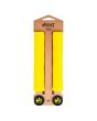 Puños para patinete Addict Scootering OG Grips Amarillos 180mm packaging