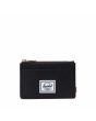 TarjeteroTarjetero/monedero Herschel Oscar Cardholder Wallet Negro con cremallera y logo frontal