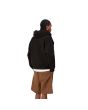 Hombre con Chaqueta Carhartt WIP Hooded American Script Jacket Negra posterior