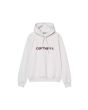 Sudadera con capucha Carhartt WIP Hooded Carhartt Sweat color Ash Heather-Rondo para hombre