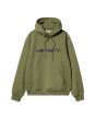 Sudadera con capucha Carhartt WIP Hooded Carhartt Sweat color Capulet-Aura para hombre
