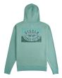 Sudadera con capucha Vissla Shred Heads Verde para hombre