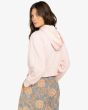 Mujer con Sudadera de capucha Billabong New Age Rosa posterior