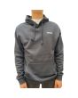 Hombre con Sudadera de capucha Mission Basic Logo Surfschool Negra Unisex frontal