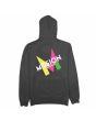 Sudadera con capucha Mission Basic Logo Surfschool Negra Unisex 