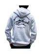 Hombre con Sudadera de capucha Mission Logo Atún Blanca Unisex 