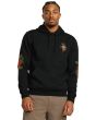 Hombre con Sudadera con capucha RVCA Shock Squad Negra