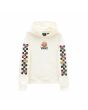 Sudadera de capucha Vans Poppin Poppies Blanca para niña 8-14 años