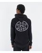 Hombre con sudadera de capucha Hurley Sider Negra 
