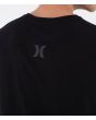 Hombre con Camiseta sin mangas Hurley Muscle Tank negra logo icon