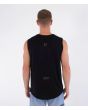 Hombre con Camiseta sin mangas Hurley Muscle Tank negra posterior