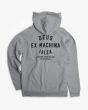Sudadera con capucha Deus Ibiza Address Gris para hombre posterior