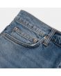Pantalón vaquero ajustado Carhartt WIP Klondike azul desgastado para hombre bolsillo monedero