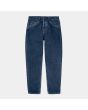 Pantalón Vaquero de corte relajado ajustado Carhartt WIP Newel Pant azul lavado a la piedra para hombre