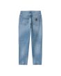 Vaquero de corte ajustado regular Carhartt WIP Klondike Pant azul aclarado para hombre posterior