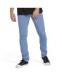 Hombre con Pantalón Vaquero Volcom 2x4 Denim Flat Vintage Indigo Azul