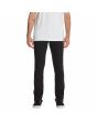 Hombre con pantalón vaquero slim Volcom Vorta Denim Negro 