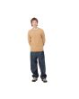 Hombre con Jersey de lana Carhartt WIP Alten Sweater Peanut Marrón ajuste