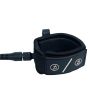 Invento para tabla de surf Deflow 7' 7 mm Leash negro cuff