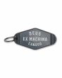 Llavero de plástico Deus Ex Machina Canggu Key Tag Negro