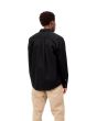 Hombre con Camisa de manga larga Carhartt WIP Madison Shirt Black/Wax posterior