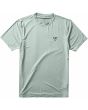 Camiseta de protección solar Vissla Twisted Eco Rashguard verde para hombre