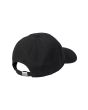 Gorra Carhartt WIP Madison Logo Negra con logo bordado en blanco Unisex cierre posterior
