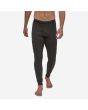 Hombre con mallas interiores Patagonia Men's Capilene Midweight Bottoms en negro