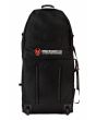 Funda acolchada con ruedas para tablas de bodyboard NMD Padded Wheelie Board Bag en color negro y rojo posterior