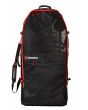 Funda acolchada con ruedas para tablas de bodyboard NMD Padded Wheelie Board Bag en color negro y rojo 