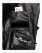 Mochila estanca grande de Surf Quiksilver Evening Sesh 35L negra bolsillos laterales