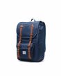 Mochila Herschel Little America Mid-Volume Backpack 21L Azul Marino Unisex lateral