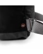 Mochila Mediana Roka Bantry B Recycled Nylon Negra 14 Litros Unisex herraje