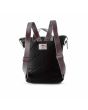 Mochila Mediana Roka Bantry B Recycled Nylon Negra 14 Litros Unisex posterior