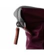 Mochila Mediana Roka Bantry B Recycled Nylon Plum 14 Litros Unisex cremallera