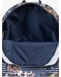 Mochila mediana Roxy Free Your Wild 18 Litros Azul Marino interior