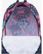 Mochila pequeña Roxy Sugar 16L Rouge Red Mahna Mahna floral para mujer interior